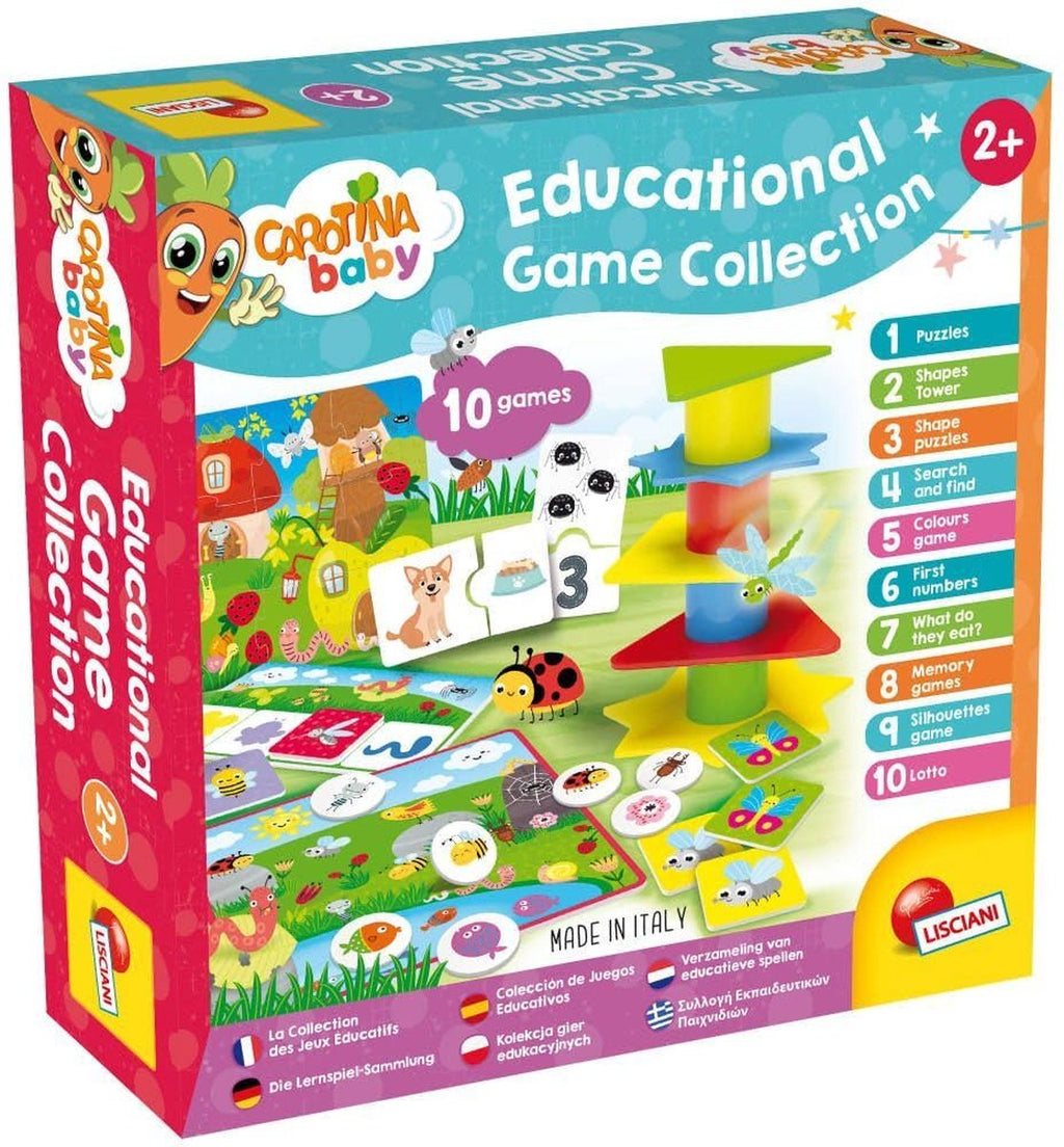 Lisciani - Lisciani carotina baby educational games collection