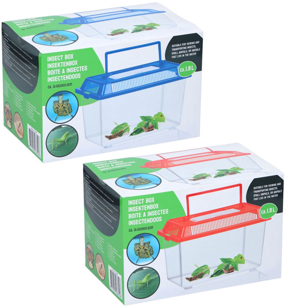Merkloos sans marque insectenbox met deksel