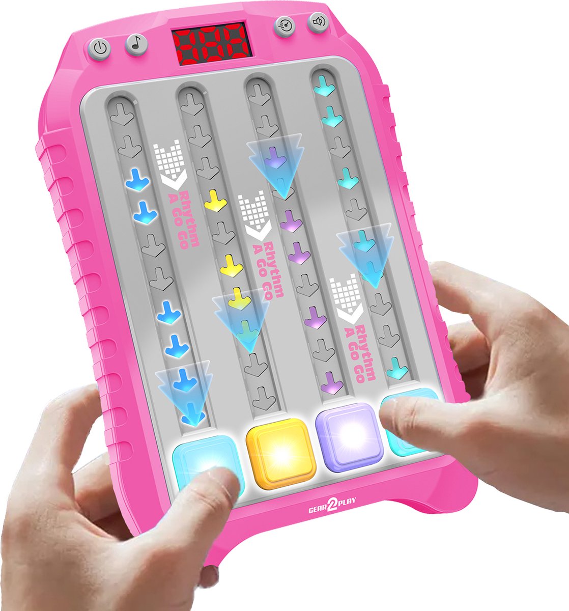 Gear2play rhytm a go volg het ritme spel roze