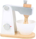 Small foot - houten mixer wit