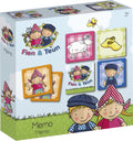 Bambolino - Bambolino Fien & teun memo spelletje - geheugen spel educatief spelgoed - boerderij - toys - vanaf 3 jaar