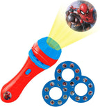 Lexibook spiderman projectie-zaklamp met 24 plaatjes