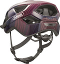 ABUS - ABUS Fietshelm aduro 3.0 purple waves l - 58-62 cm - paars - geschikt voor gebruik op elektrische fietsen - stadsfietsen - 320 g