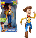 Mattel disney en pixar toy story 5 rennende woody van 30 cm - met geluid - nederlands