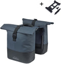 Basil B.V. - B.V. Tas basil cove dubbel blauw/zwart | mik | 32l
