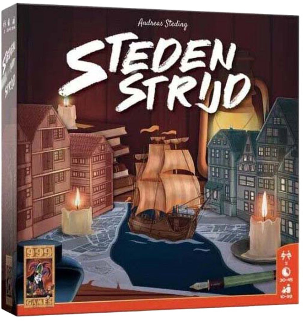 999games 999 games stedenstrijd bordspel