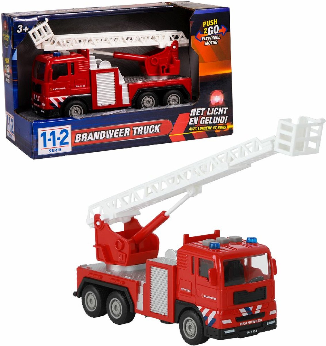 112 brandweer truck 1:32 met licht en geluid