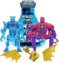 Spectron mrbeast lab hybrid spider vs energy panther actiefiguren