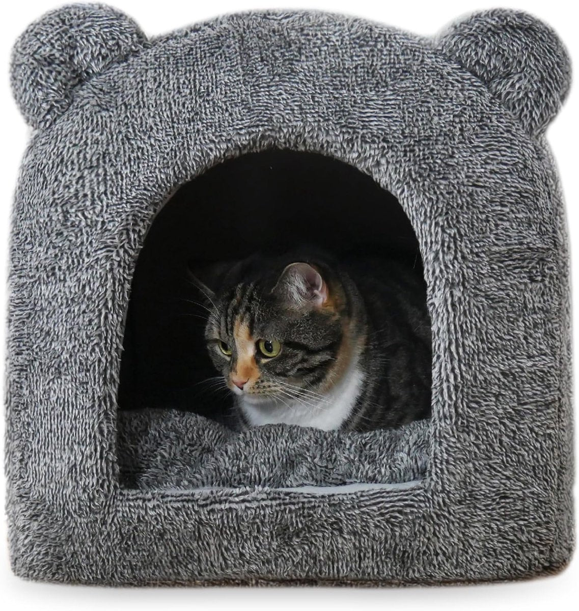 Rosewood kattenmand iglo teddy grijs