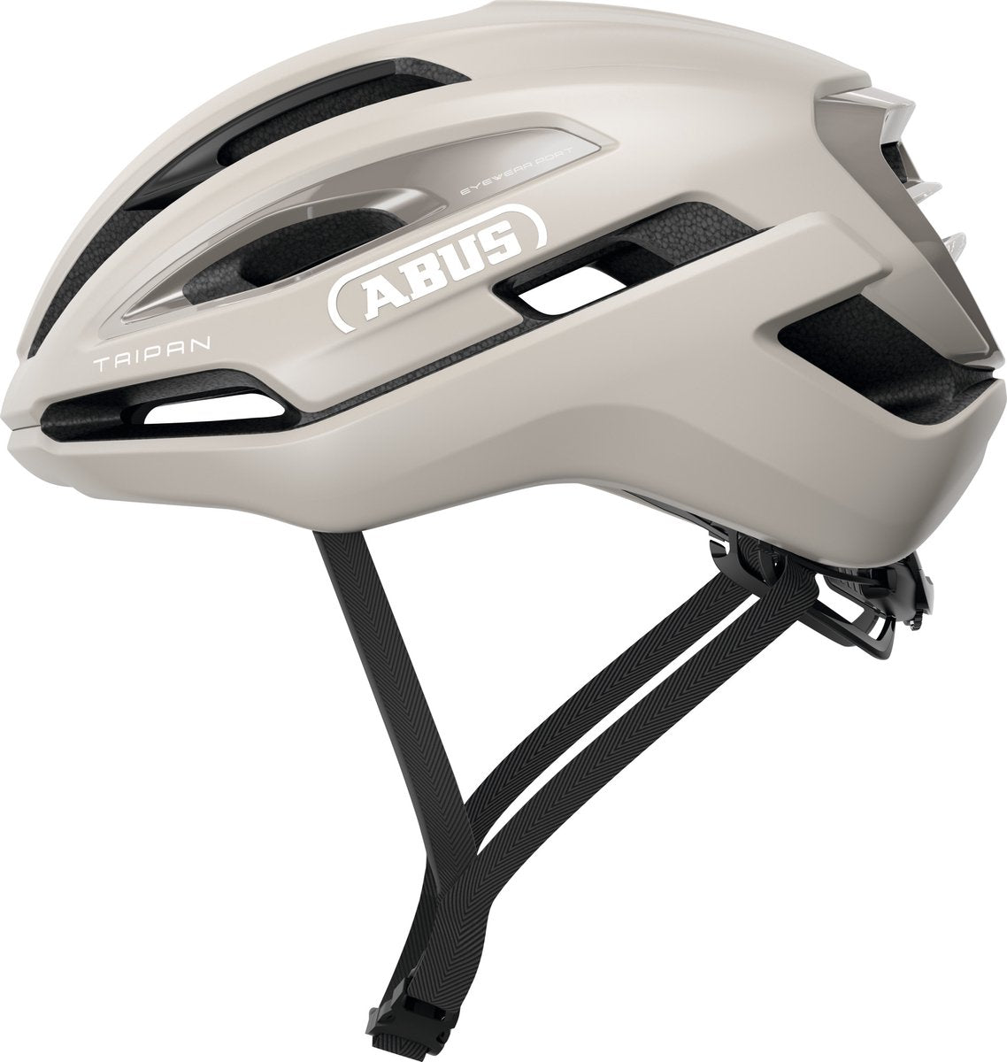 Abus fietshelm taipan sand beige s - 51-55 cm - beige - geschikt voor gebruik op gravel bikes - 255 g s