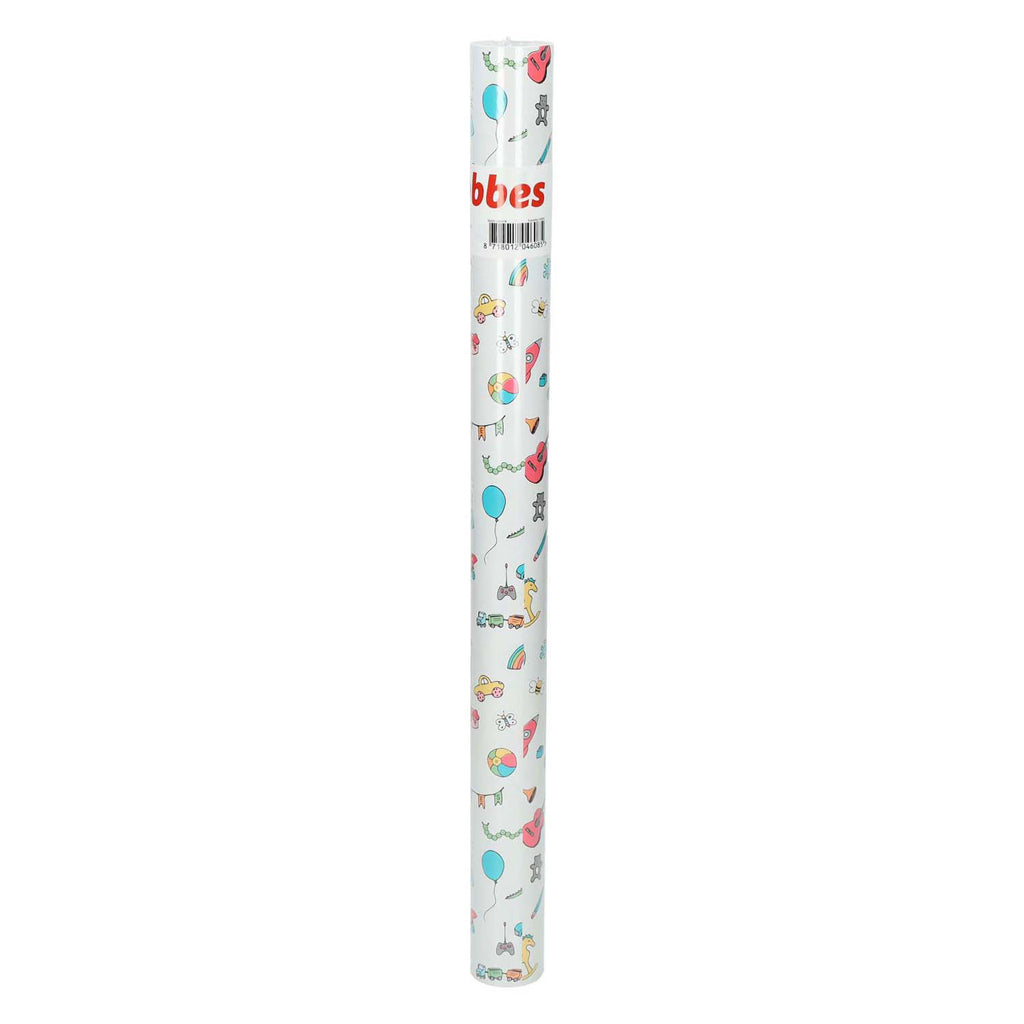Lobbes inpakpapier speelgoed, 3mtr