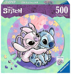Ravensburger round puzzle disney stitch - puzzel - 500 stukjes - vanaf 10 jaar