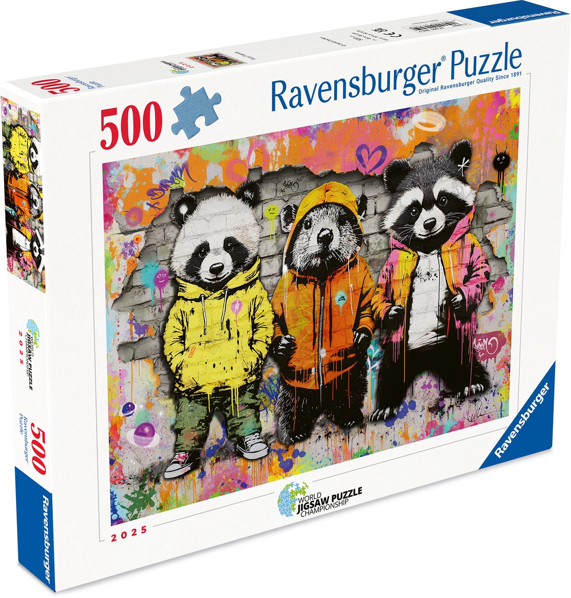 Ravensburger - – pluizige vrienden – legpuzzel – 500 stukjes