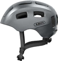 Abus fietshelm youn-i 2.0 graphite silver m - 52-57 cm - zilver - geschikt voor gebruik op elektrische fietsen - stadsfietsen - 260 g