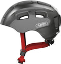 ABUS - ABUS Fietshelm youn-i 2.0 sparkling titan s - 48-54 cm - zilver - geschikt voor gebruik op elektrische fietsen - stadsfietsen - 240 g