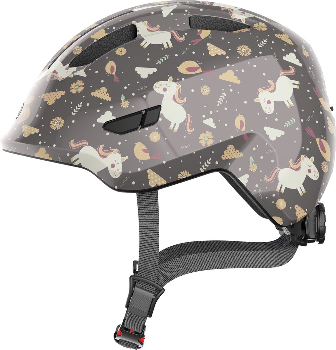 Abus helm Smiley 3.0 Grijs hGoudse S 45-50cm