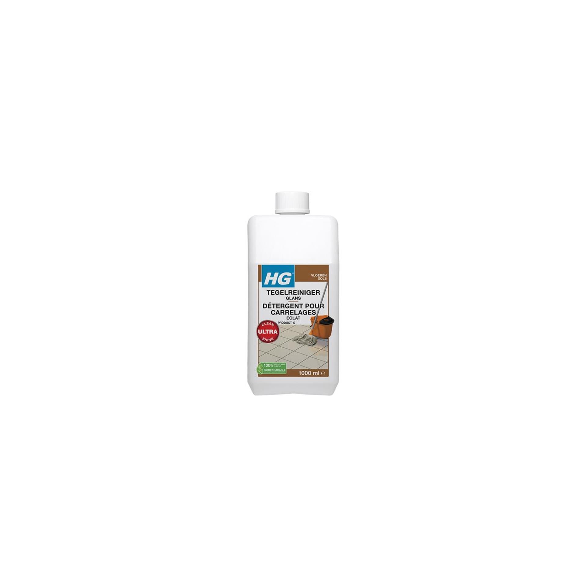 Hg tegelreiniger glans 1l