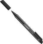 Stabilo pointmax - hardtip fineliner 0,8 mm - met nylon tip - zwart - per stuk