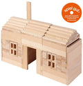 Goki houten bouwplankjes, 200dlg.