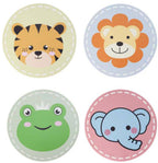 Koopman ronde dierenplacemats set van 12, 38cm