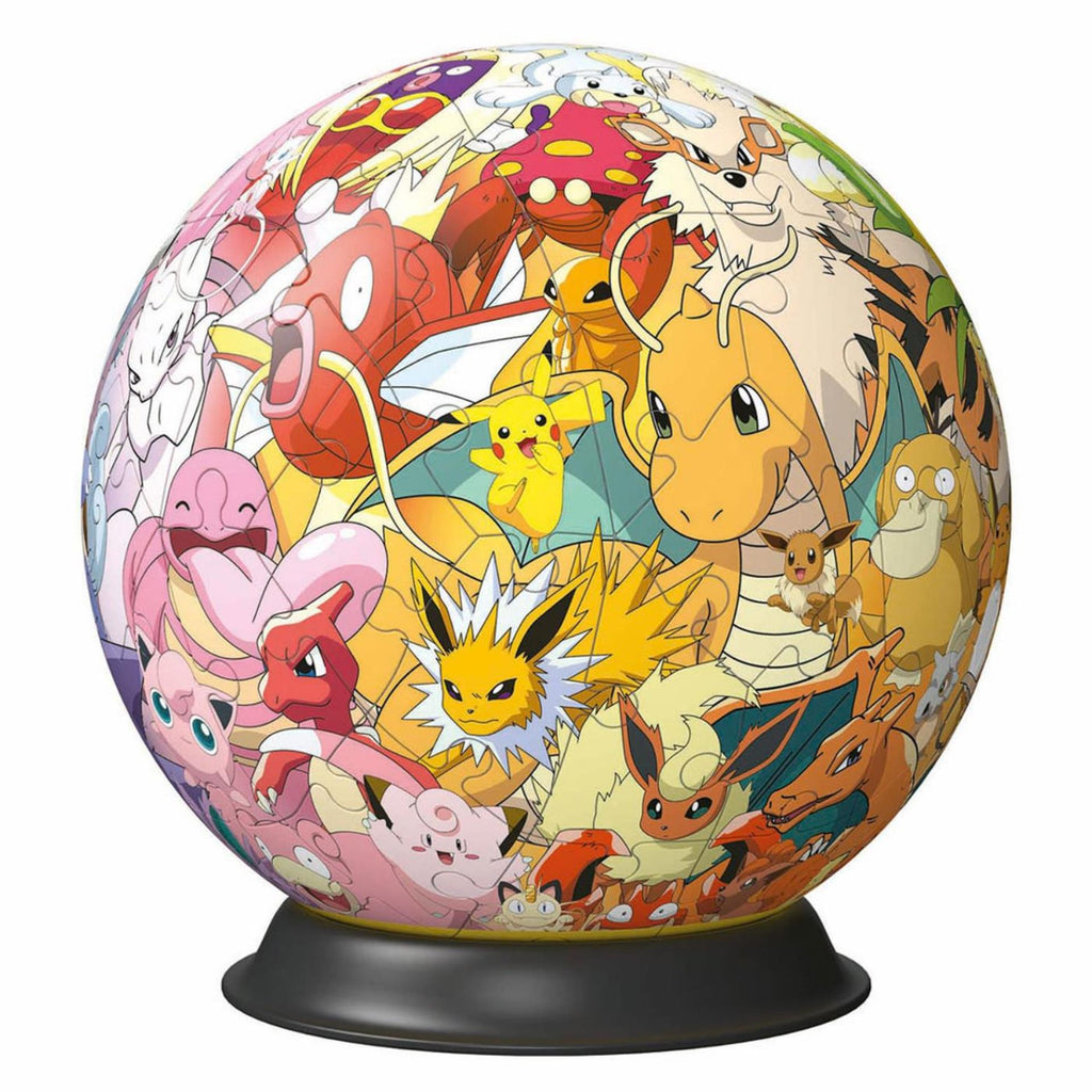 Ravensburger - puzzle-ball pokã©mon multicharacter