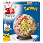 Ravensburger - puzzle-ball pokã©mon multicharacter