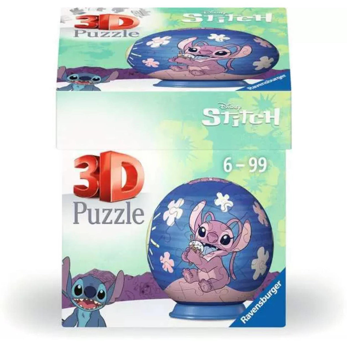 Ravensburger - puzzle-ball disney stitch (design 2)
