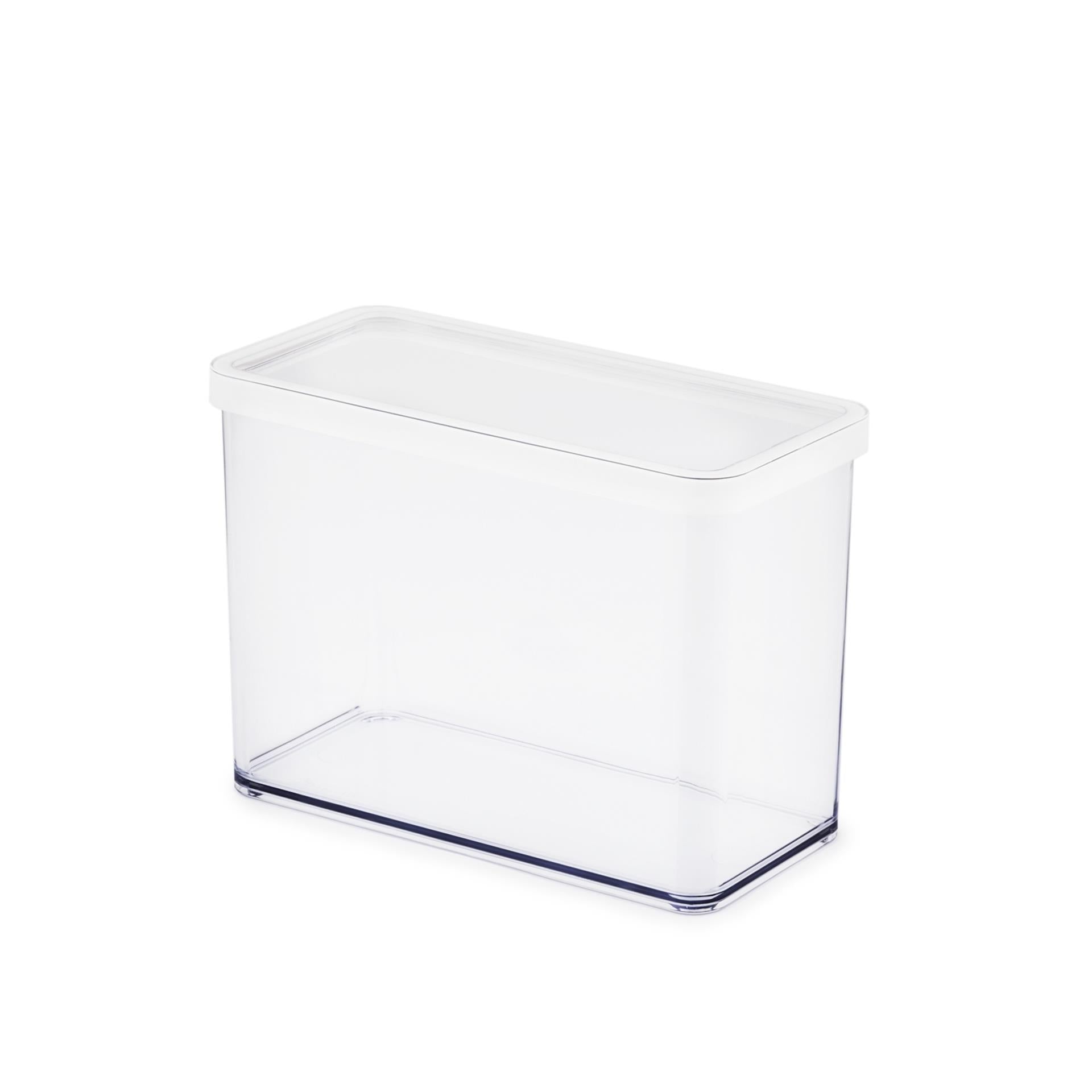 Rotho - Rotho loft voedselbewaardozen - met witte siliconenafdichtring - 21 liter - transparant