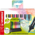 STABILO - STABILO green boss pastel - markeerstift - 8 stuks deskset