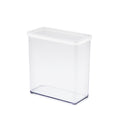 Rotho loft voedselbewaardozen - met witte siliconenafdichtring - 3,2 liter - transparant