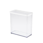 Rotho loft voedselbewaardozen - met witte siliconenafdichtring - 3,2 liter - transparant