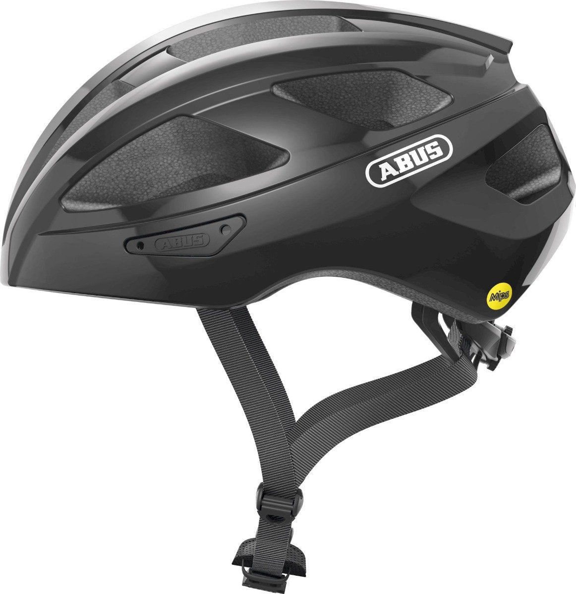 Abus helm MacatGoud MIPS shiny Zwart M 52-58cm