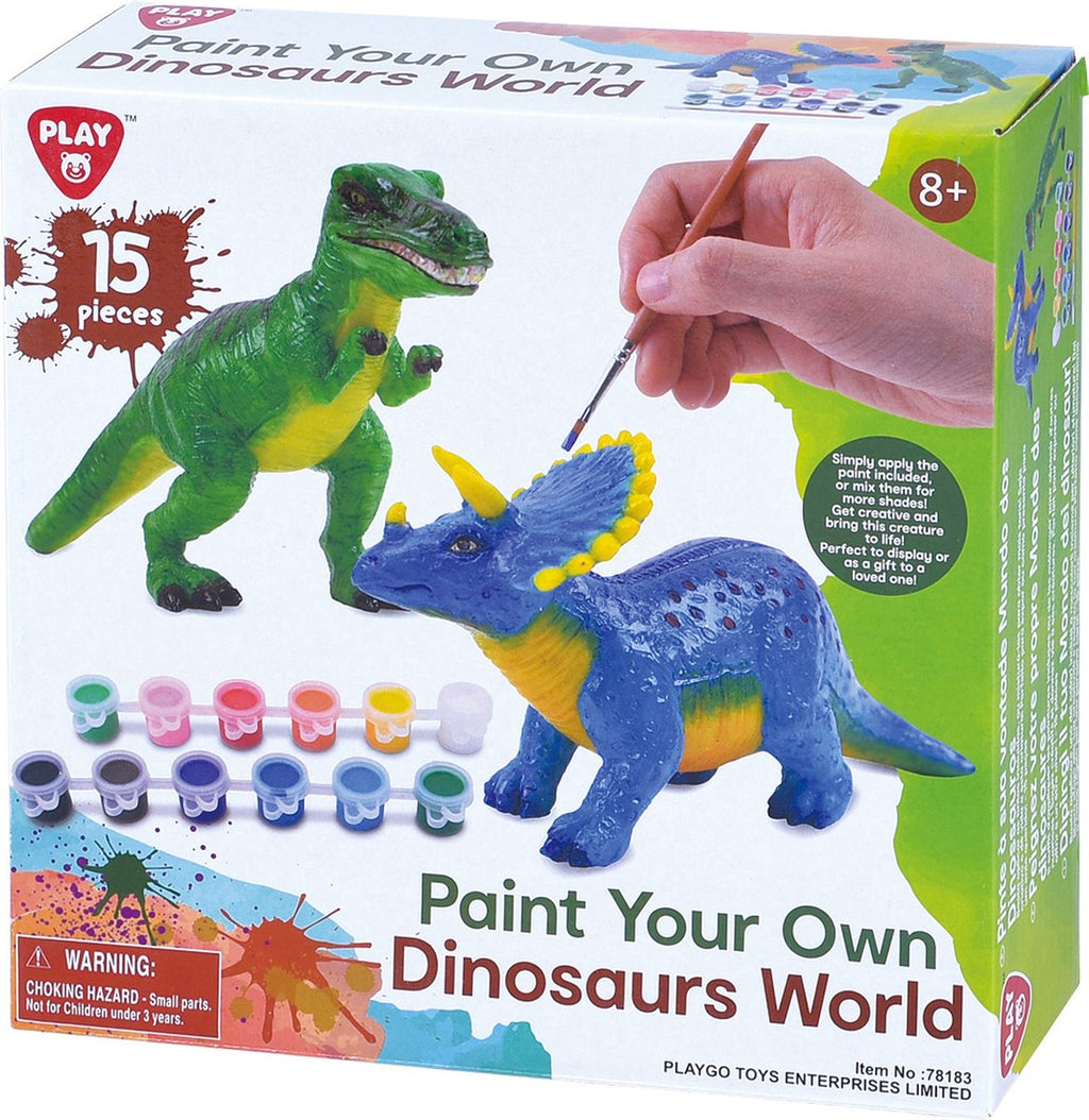 Playgo - go verf je eigen dino's - 15dlg.