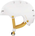 ABUS - ABUS Fietshelm xoxo polar white m - 54-58 cm - wit - geschikt voor gebruik op elektrische fietsen - stadsfietsen - 400 g
