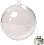 Creativ Company - Creativ Company Decoratie kerstballen tweedelig 5st.