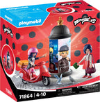 PLAYMOBIL - PLAYMOBIL miraculous scooterrit in parijs - 71864
