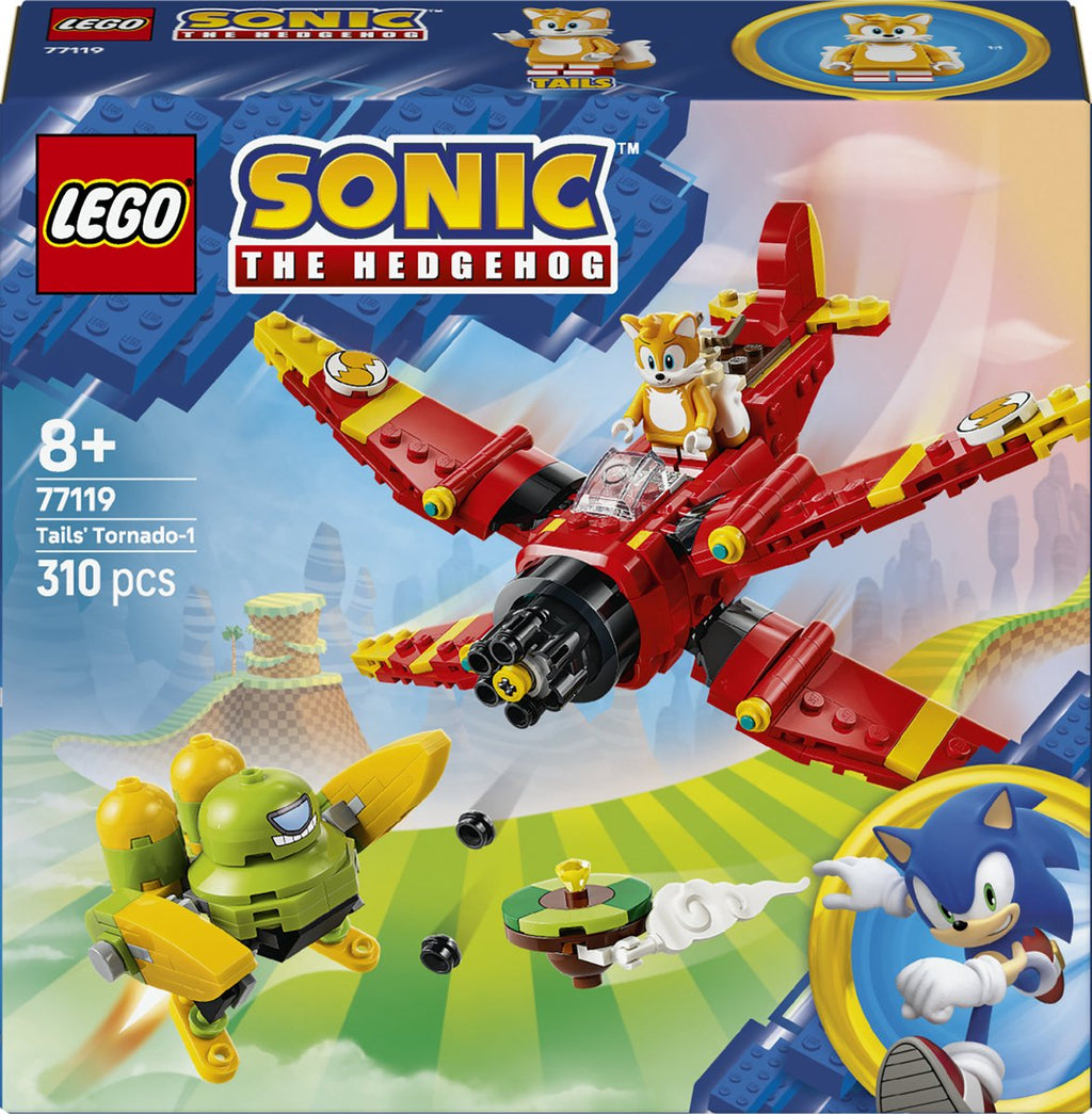 LEGO - sonic the hedgehog 77119 tails en zijn tornado-1