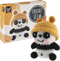 Craft ID - Craft ID Haakpakket panda met mutsje