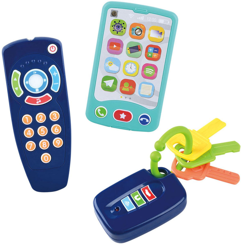 Playgo - go baby speeltjes sleutel - afstandsbediening en telefoon - 3dlg.