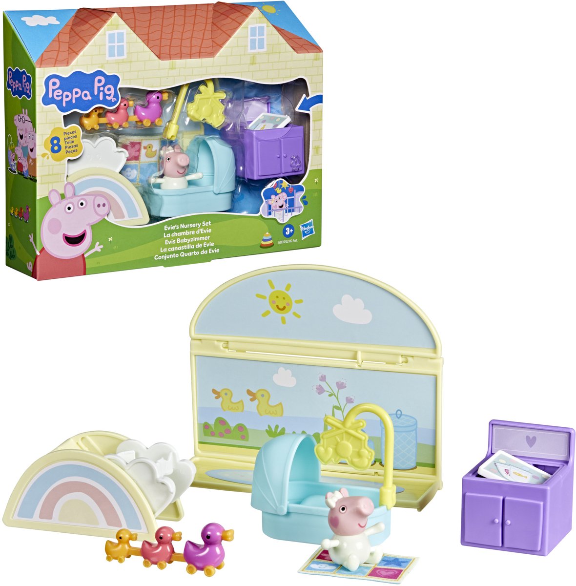 Peppa pig evies verzorging set