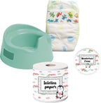Paola Reina - Paola Reina Poppen plaspotje met accessoires pinguin - heless