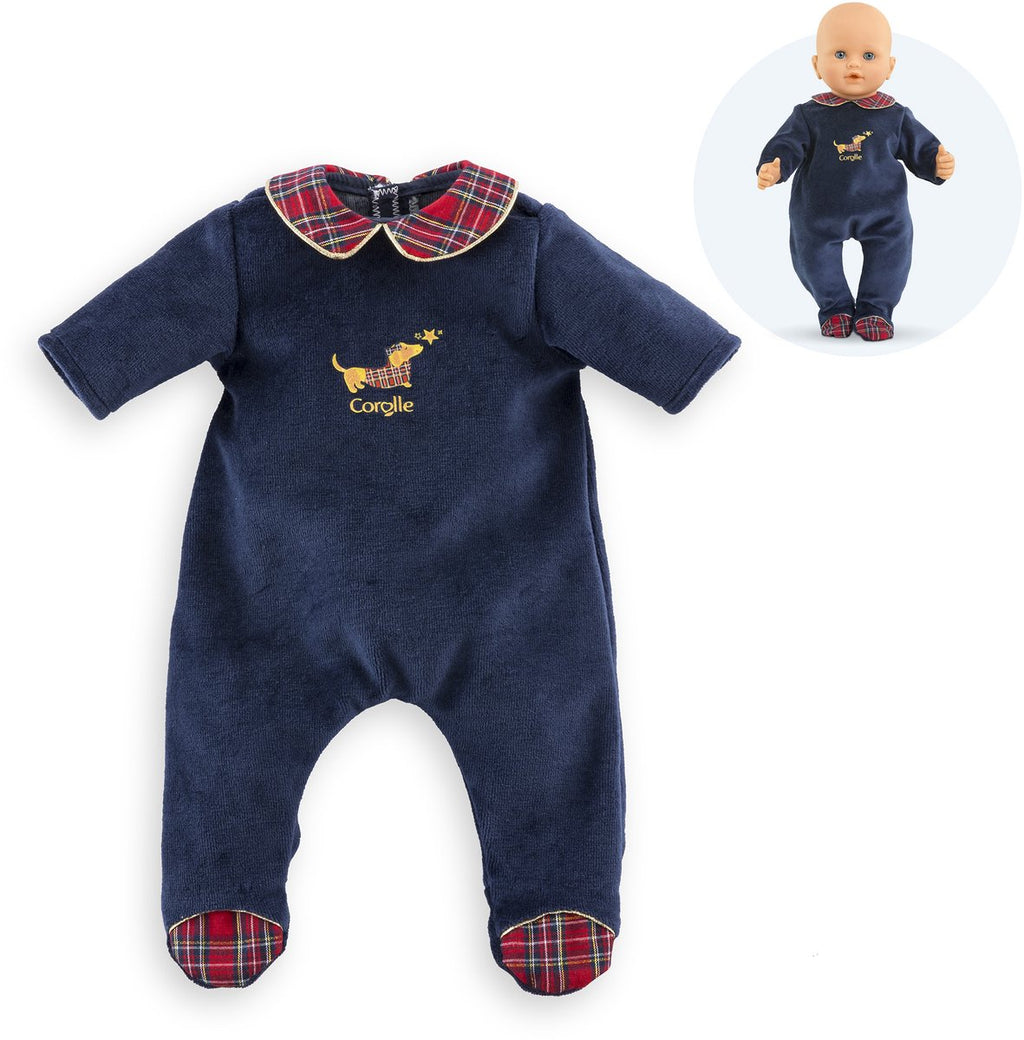Corolle - poppen pyjama holidays - poppenkleding 36cm - pyjama set.