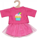 Heless - Heless Poppen pullover met rok 35-45 cm