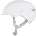Abus fietshelm hud-y pure white m - 54-58 cm - wit - geschikt voor gebruik op elektrische fietsen - stadsfietsen - 300 g