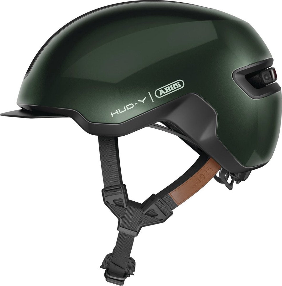 Casque Abus Hud-Y vert mousse M 54-58cm