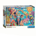 Clementoni - legpuzzel elephants' carnival 500st.