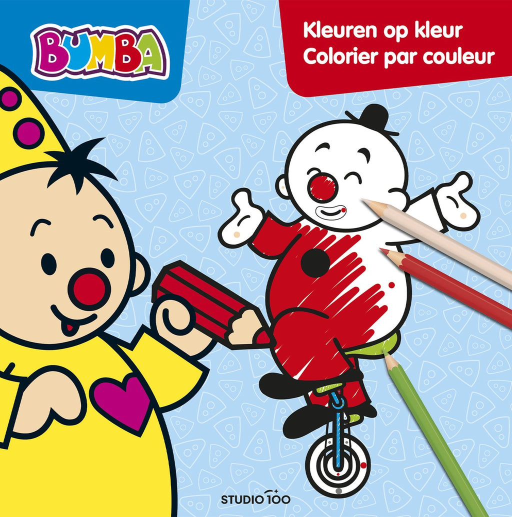 Bumba - Bumba kleurboek - kleuren op kleur