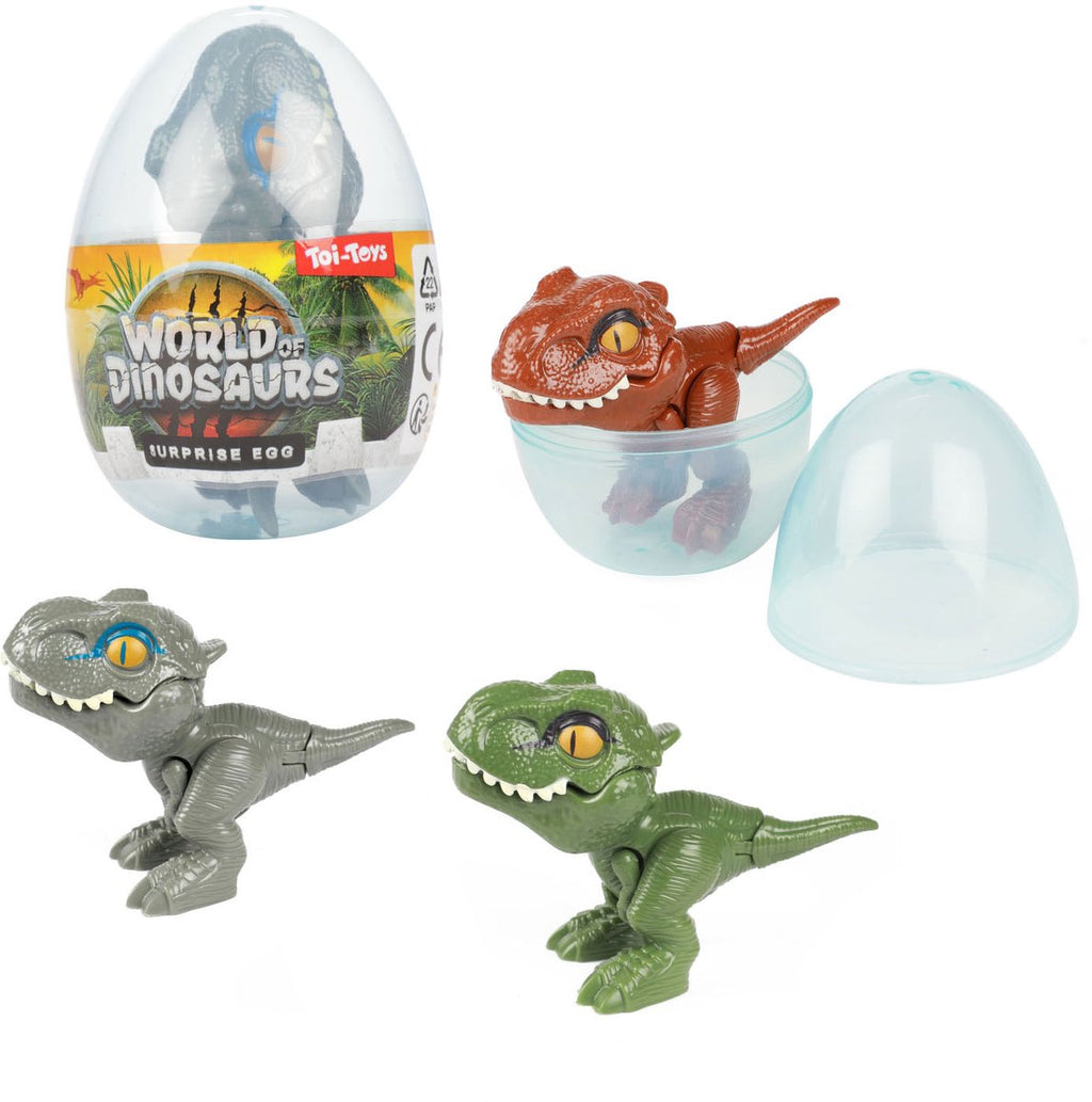Toi-toys verrassingsei dino met beweegbare poten