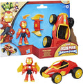 Hasbro - Hasbro Marvel iron man and his awesome friends iron man racer speelfiguur
