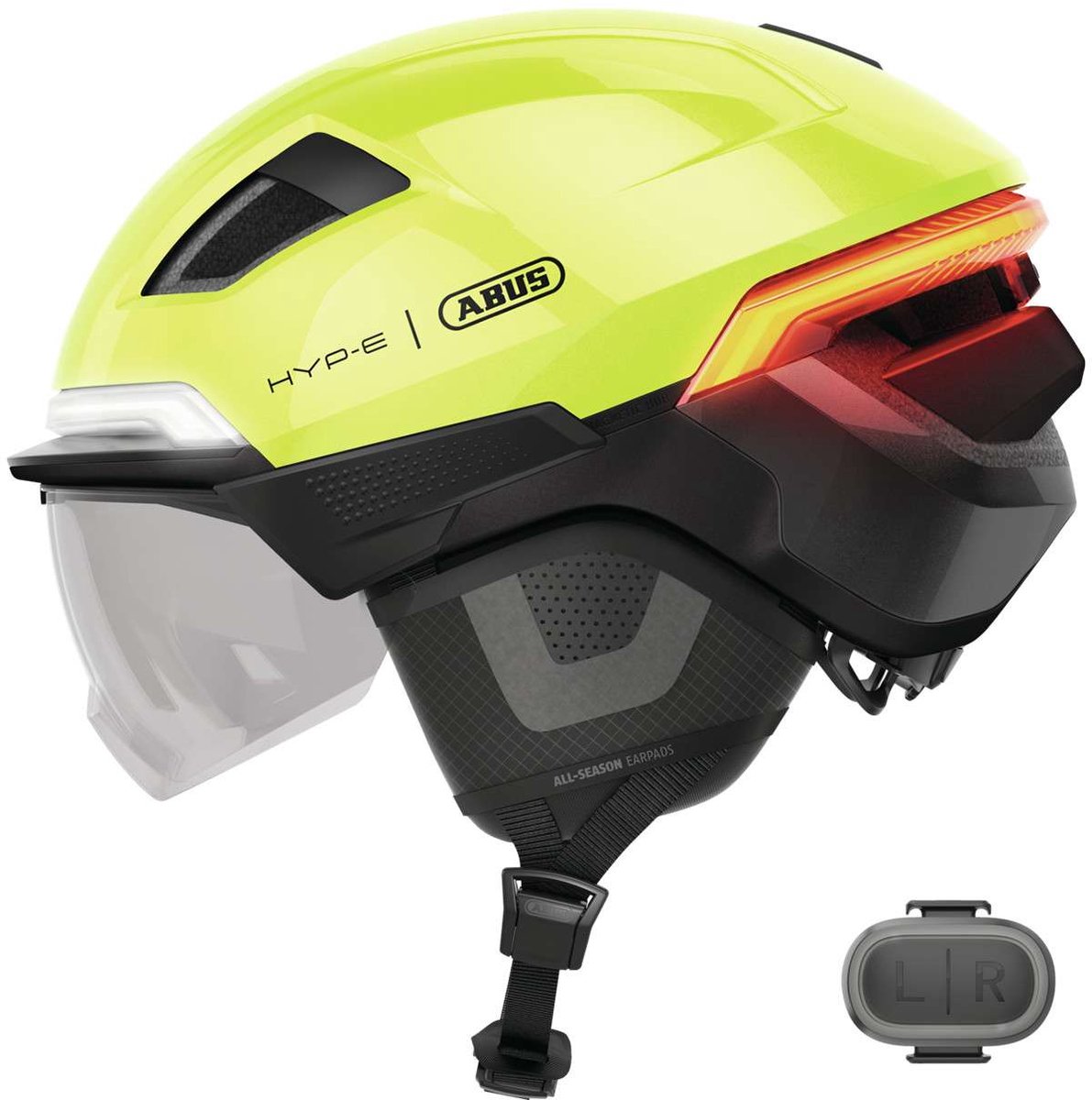 ABUS - ABUS Fietshelm hyp-e ace signal yellow s - 51-55 cm - geel - geschikt voor gebruik op speed pedelecs - elektrische fietsen - snorfietsen - nta-8776 685 g